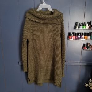 a new day Olive Green Cowl Neck Sweater